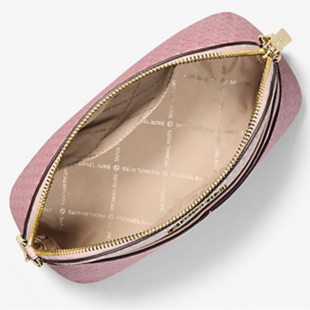 🌷 Michael Kors Jet Set Travel Medium Color-Block Signature Logo Crossbody Bag 🌷 - Picture 8 of 16